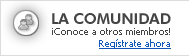 La Comunidad de Fecemd. ¡Conoce a otros miembros! Regístrate ahora